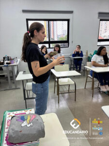 Aula prática de ciências - 7º ano-10