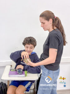 Aula prática de ciências - 7º ano-12